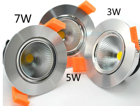 LED Downlights COB 5W 7W 12W Recessed LED