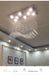 LED modern chandelier K9 crystal chandelier light