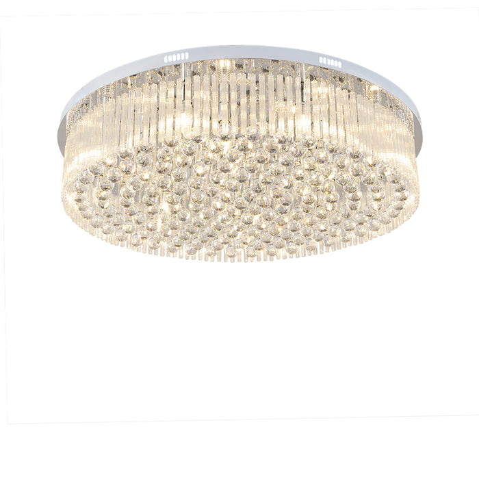 Living room lights crystal lamps round ceiling lamps
