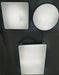 3 piece set Black and White Square Ceiling Light