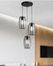 Metal Pendant with Cylindrical Pattern