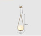 Nordic Single Head Personality Led Chandeliers Crystal