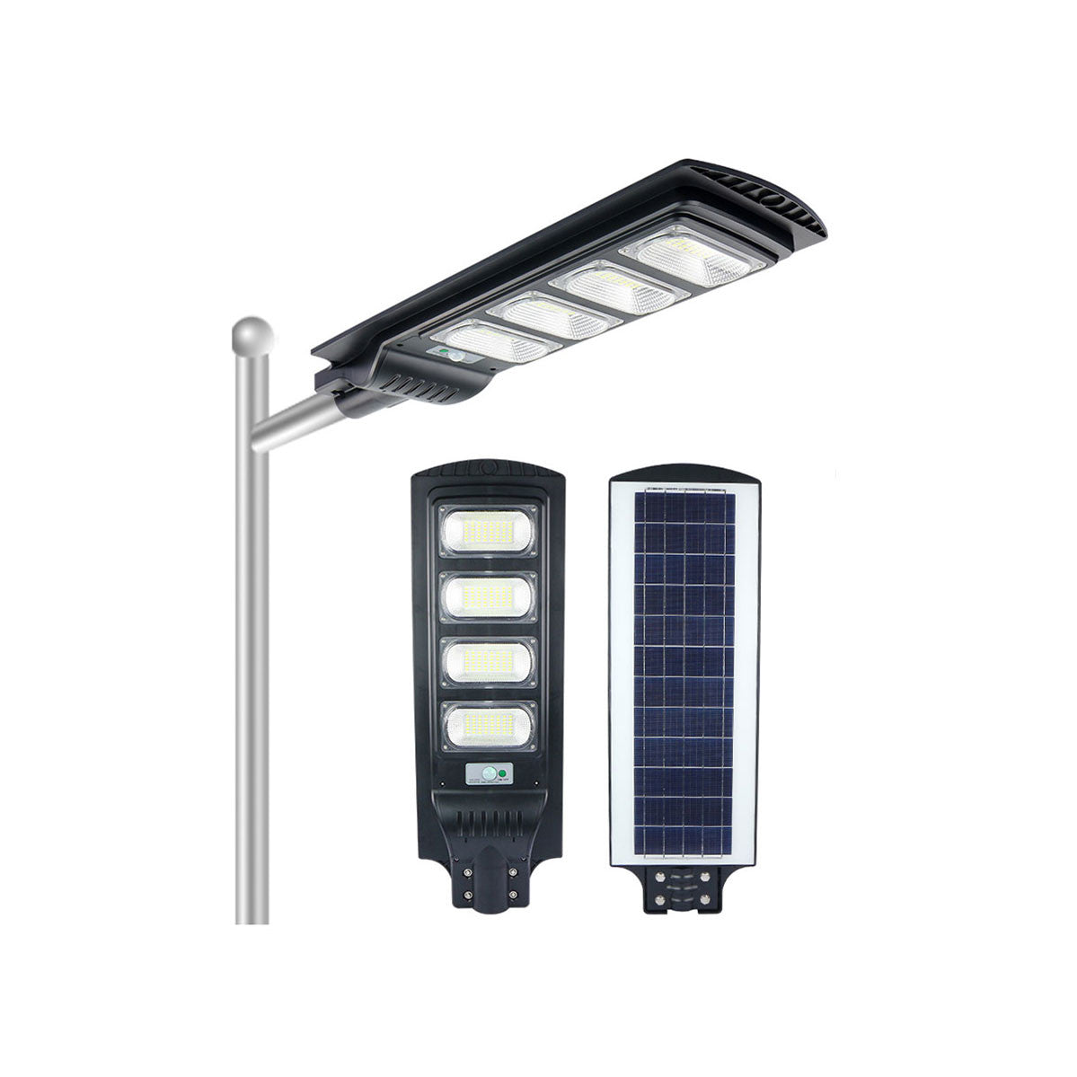 90w solar street light with 500mm pole MEGA LIGHTING